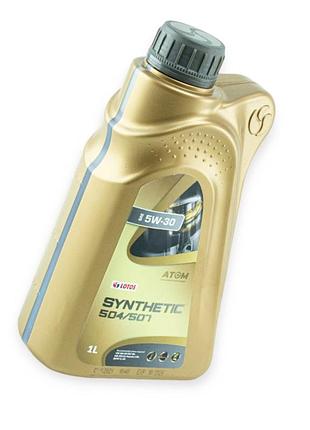 Масло моторное lotos 5w-30 synthetic 504, 507, c3 1л