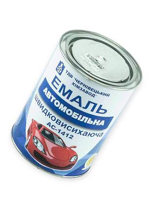 Емаль чернівці а-1412 швидкосохнуча біла 0,9кг хімзавод