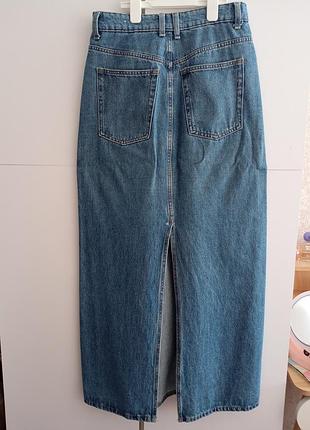 Джинсовая юбка, юбка mango, zara 3
