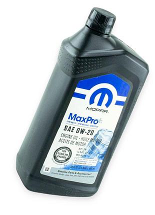 Масло моторное mopar parts maxpro 0w-20 0,946л