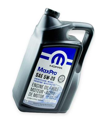 Олива моторна mopar parts maxpro 5w-20 5л