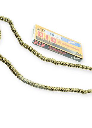 Цепь 428-128 ява,муравей d.i.d gold сальниковая