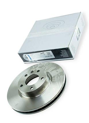 Диск тормозной opel omega b передний (d296x28mm) samko