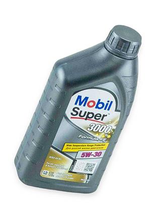 Масло моторное mobil 5w-30 super 3000 x1 formula fe sl, cf, a5, b5 asia & america 1л