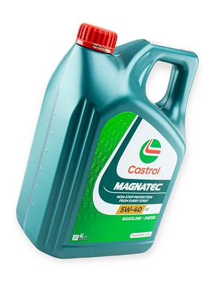 Масло моторное castrol 5w-40 magnatec с3 4л
