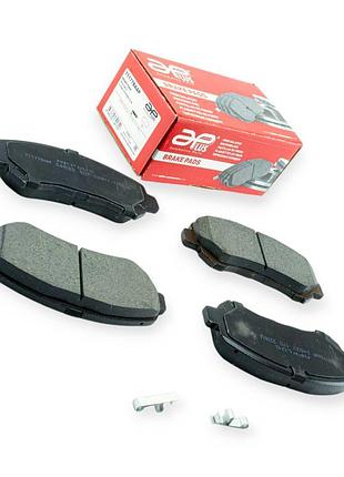 Колодки тормозные nissan rogue, juke, qashqai, x-trail (t31), renault koleos передние applus