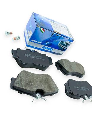 Колодки гальмівні volkswagen т4 (1990-1996) передні (5sp605) r15 (система trw) samko