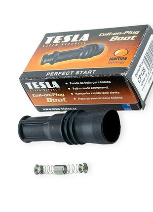 Наконечник катушки зажигания citroen c3, c4, peugeot 208, 308 1.0-1.2 12- (tesla)