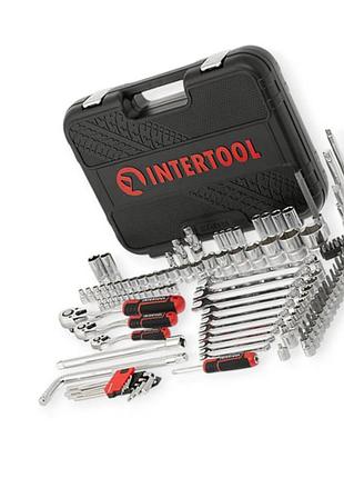 Набор инструмента 1/2",1/4",3/8" 126 шт с битами profi storm intertool 5
