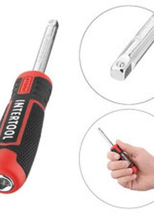 Набор инструмента 1/2",1/4",3/8" 126 шт с битами profi storm intertool 9