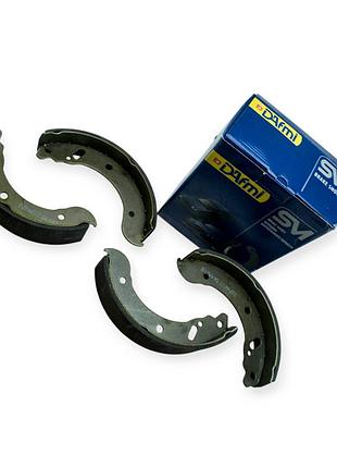 Колодки тормозные газ 3302, 2705, 2217 задние (к-кт 4 шт) dafmi-intelli