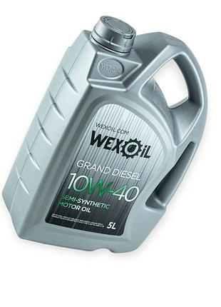 Масло моторное wexoil 10w-40 grand diesel ci-4, sl, e7 5л