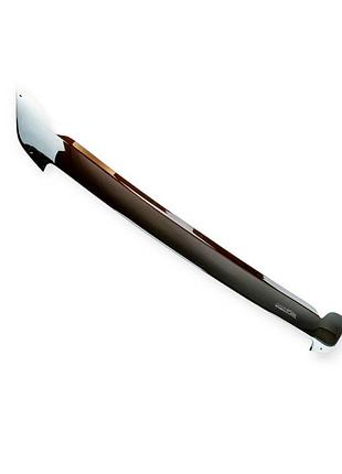 Дефлектор капота nissan almera (2012-) євро кріплення (мухобійка) anv