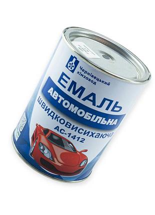 Емаль а-1412 швидкосохнуча темно-сіра 0,9кг хімзавод