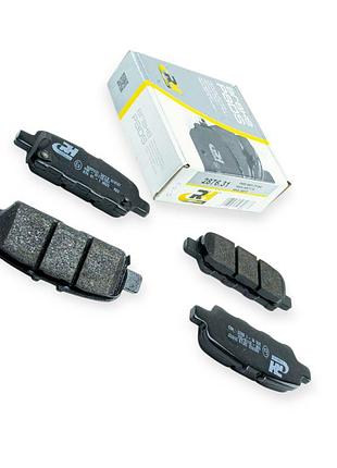 Колодки тормозные renault koleos, nissan juke, leaf (2010-), qashqai, x-trail (-2013), suzuki задние roadhouse