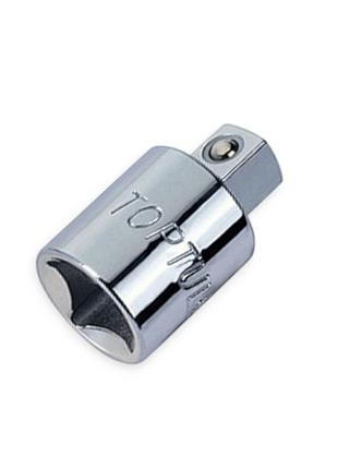 Переходник 1/4" (мама) - 3/8" (папа) crv toptul