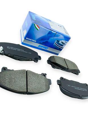 Колодки тормозные honda accord viii, ix (2007-) передние (система akebono) samko