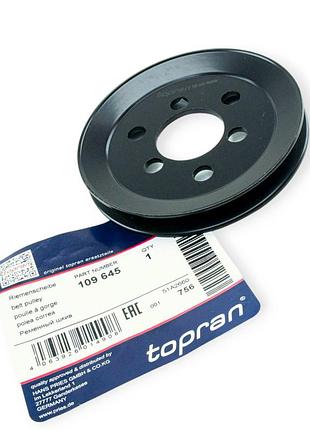 Шкив насоса гур volkswagen passat b3, b4 (topran)