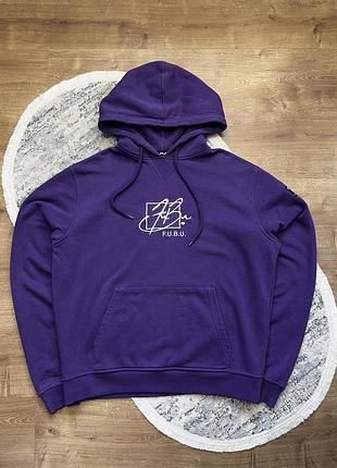 Вінтажний теплий оверсайз батник худи fubu,baggy fit,old school,vintage,sk8,rare color,hip-hop,90s/00s