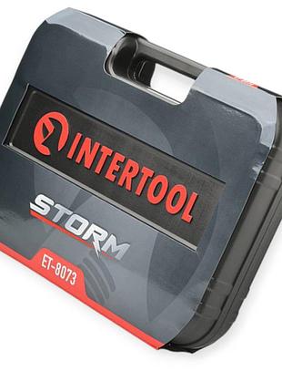 Набор инструмента 1/2",1/4" 73 шт с битами profi storm intertool 6
