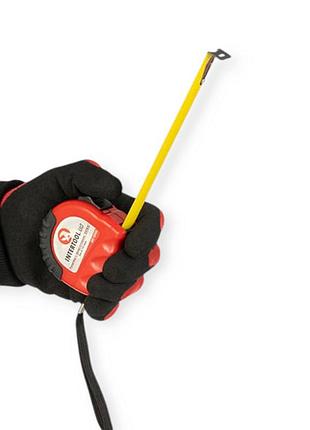Рулетка 5м x 19мм стопор полотна extra intertool 6