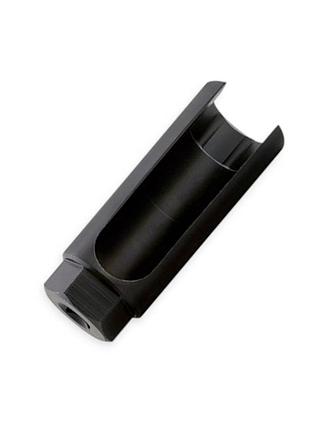 Головка для снятия лямбда-зонда 3/8" 22мм черная crv toptul