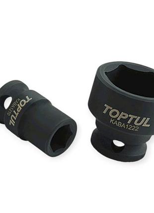 Головка торцевая шестигранная ударная 1/2" 27мм toptul