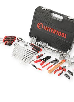 Набор инструмента 1/2",1/4" 100 шт с битами profi storm intertool 3