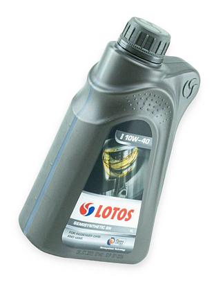 Масло моторное lotos 10w-40 semisynthetic sn, a3, b4 1л