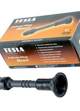Наконечник катушки зажигания nissan almera, primera, tino 1.5-1.6-1.8i 00- (tesla)