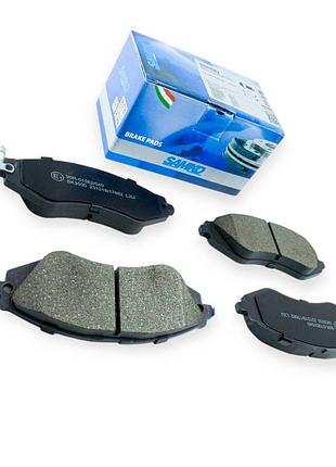 Колодки тормозные lanos, nubira, nexia, lacetti передние (5sp682) (d-14 мм) samko