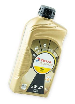 Масло моторное total 5w-30 quartz ineo longlife sn, cf, с3 1л
