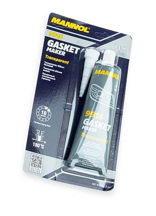 Клей-герметик силиконовый прозрачный sct-mannol silicone-gasket 85гр sct - mannol