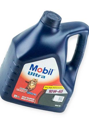 Масло моторное mobil 10w-40 sn, a3, b3 4л