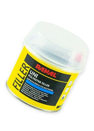 Шпатлёвка ranal uni 0,75 кг (универсальная)