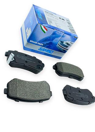 Колодки гальмівні hyundai accent iii, tucson, ix35, kia ceed, cerato, rio ii задні samko