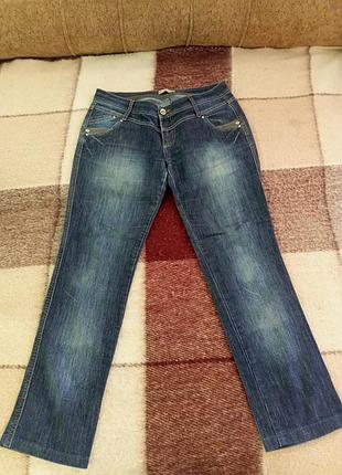 Джинсы синие женские