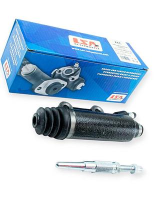 Цилиндр сцепления рабочий газ 3110, 3302, 31029 короткий шток (штуцер прямо) (рцс) lsa