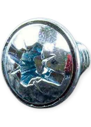 Винт м6х 10 бурт цб pz+pl metalvis