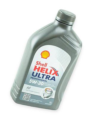 Масло моторное shell 5w-30 helix ultra pro af 1л