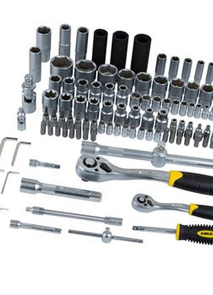 Набор инструмента 1/2",1/4" 114 шт с битами sigma 2