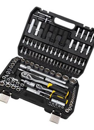 Набор инструмента 1/2",1/4" 114 шт с битами sigma 3
