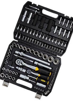 Набор инструмента 1/2",1/4" 114 шт с битами sigma 4