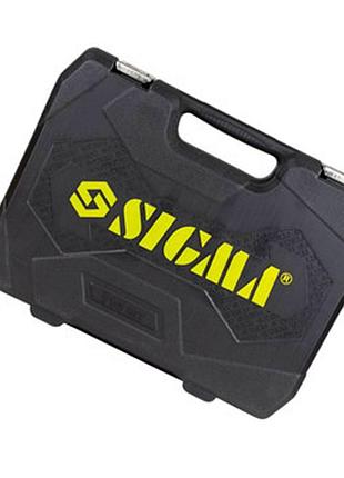 Набор инструмента 1/2",1/4" 114 шт с битами sigma 6