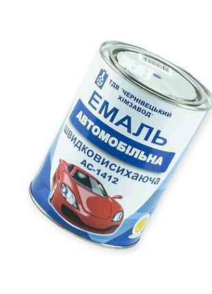 Емаль чернівці а-1412 швидкосохнуча синя 0,9кг хімзавод