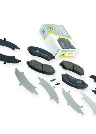 Колодки тормозные nissan rogue, juke, qashqai, x-trail (t31), renault koleos передние roadhouse