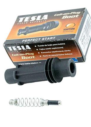 Накінечник котушки запалення opel astra j, corsa d, e, meriva b, zafira 1.2-1.4i 09- (tesla)