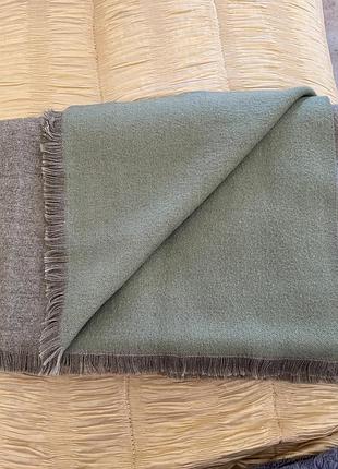 Шарф двокольоровий довжина 190 см на 68 см