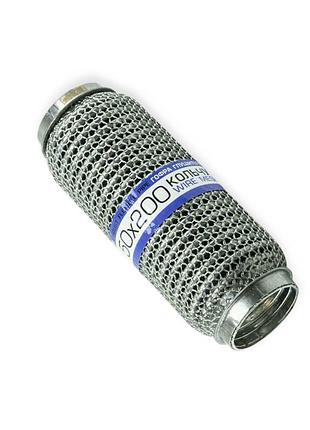 Гофра глушителя 50х200 (3-х слойная) lanos кольчуга euroex