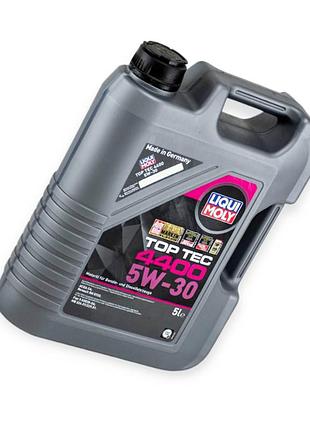 Масло моторное liqui moly 5w-30 top tec 4400 c4 (renault, fiat) 5л